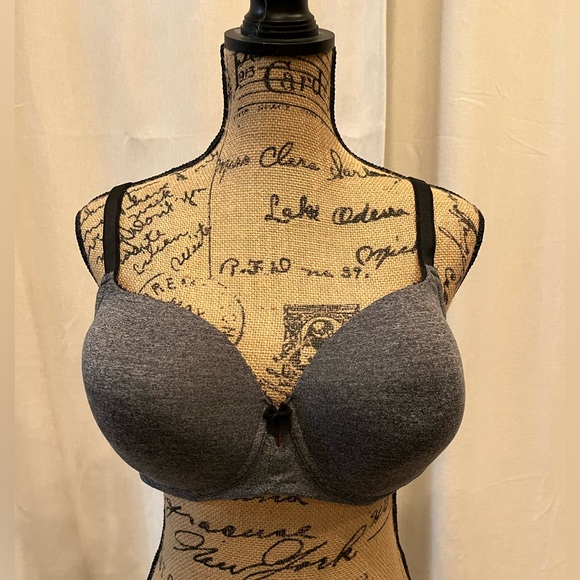 Torrid Curves bra 44B 44 B gray unlined lightly padded - Picture 1 of 3